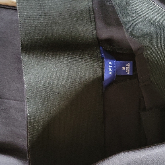 Apt. 9 Brynn Millennium Pull-On Bootcut Dress Pants w/ tummy control black - Picture 6 of 7